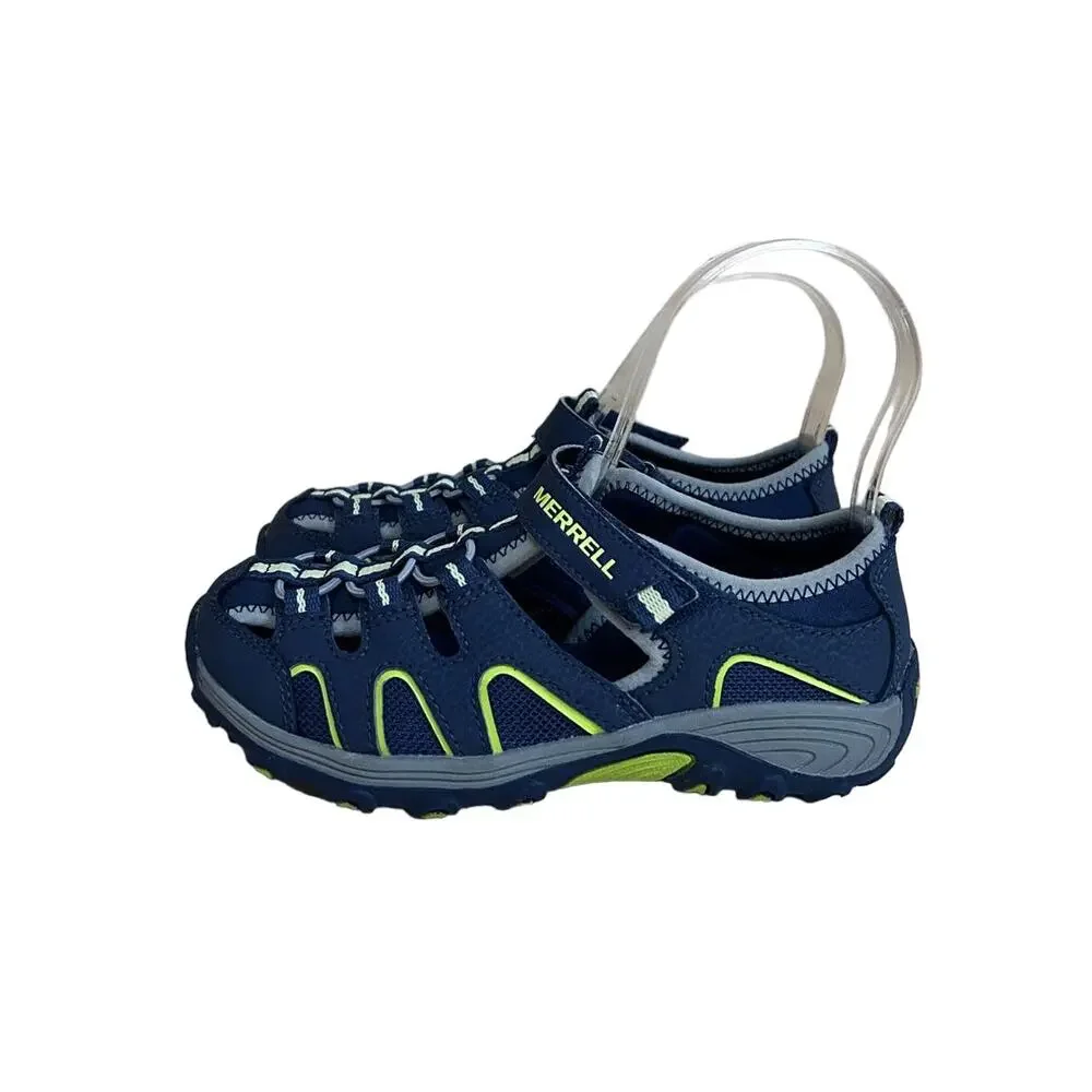 Merrell - Hydro Hiker - Sandals - Blue/Green - Kids Little Unisex - 1M - MC54859